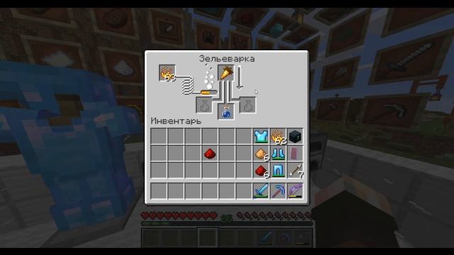 Как сделать зелье ночного зрения в майнкрафт ? смотреть онлайн
