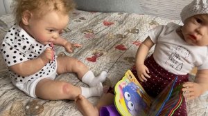 Утро с двумя реборнами. #реборн