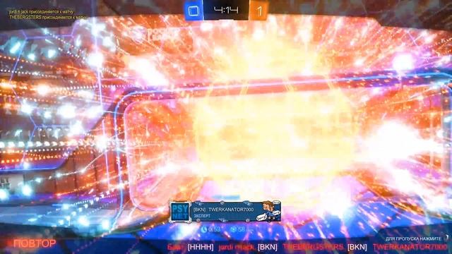 КАК ОН ЕГО ОСТАНОВИЛ!? ПОЙМАЛ САМЫЙ БЫСТРЫЙ МЯЧ ЛЕТЯЩИЙ В ВОРОТА - УБОЙНЫЙ ФУТБОЛ В ROCKET LEAGUE смотреть онлайн