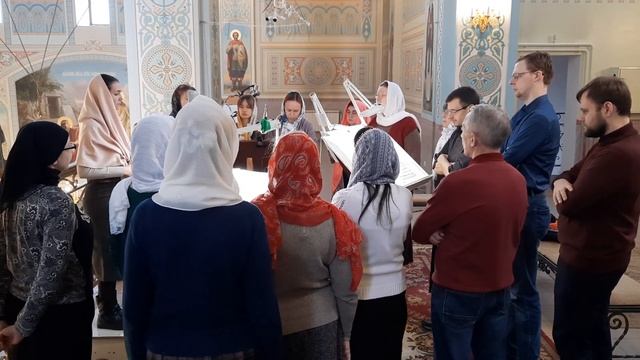 «Сугубая ектения» (В. Зиновьев). Регент Екатерина Артюхова. смотреть онлайн