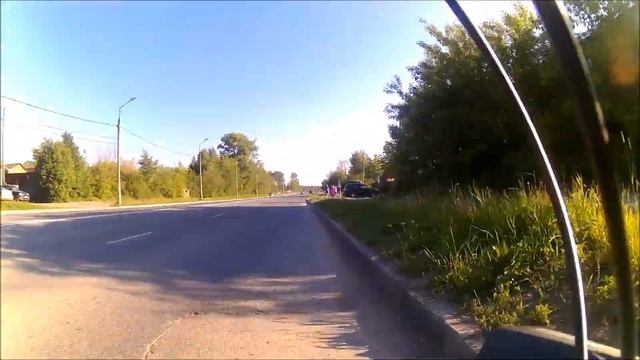 Велопокатушка по окрестностям микрорайона Молодёжный в Перми. смотреть онлайн