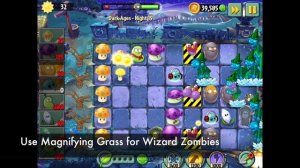 Plants vs Zombies 2 | Dark Ages Night 19 | Walkthrough