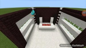 Minecraft PE || • Fancy Bed Tutorial• || Episode 1