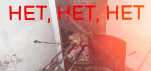 Шашлык в Буржуйке