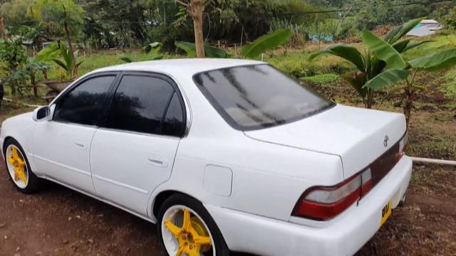 Complete Tinting of Toyota Corolla AE100 смотреть онлайн