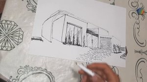 РИСУЕМ "ДОМ" В СТИЛЕ ХАЙ-ТЕК!