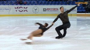 UO2013 USMANTSEVA Elizaveta & TALAN Roman (UKR) SP Senior Pairs (УСМАНЦЕВА Елизавета, TАЛАН Роман)