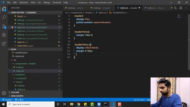 ReactJS Project From Scratch - Blog Project - 01