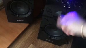 Домашние колонки , выдаёт бас как надо !