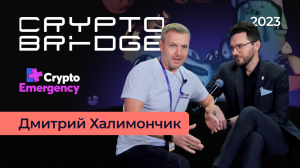 Crypto Bridge 2023 | Интервью Дмитрий Халимончик | Crypto Emergency