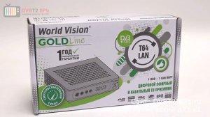 World Vision T64Lan - подробный обзор ресивера DVB-T2 и DVB-C