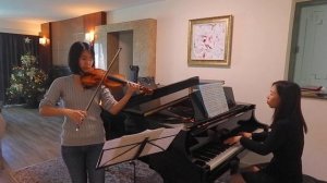 74th Music Festival N214 Grade 5 Bach Sonata No. 4 Allegro by Doris Lee and Lai Bo Ling