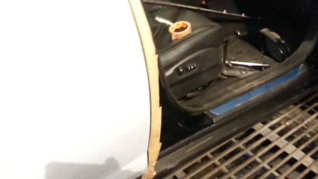 Как правильно обклееть авто под покраску Инфинити! смотреть онлайн