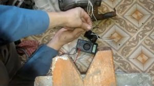 Простое потключение электродвигателя от стиральной машины без конденсаторов и без пускового релле.