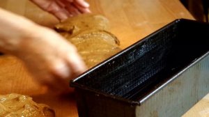 Ржаной хлеб с повидлом на остатках закваски
