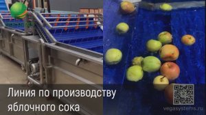Линия производства сока из овощей, яблок, апельсинов и других | Производственные линии