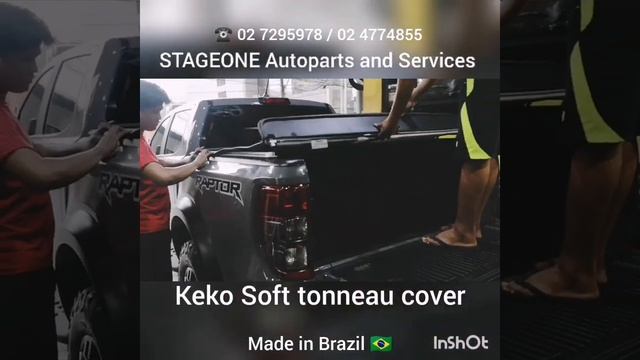 Keko Soft Tonneau Cover for Ford Ranger Raptor 2019 смотреть онлайн