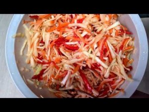 Просто Вкусно и Полезно Салат "ВИТАМИНКА" из капусты