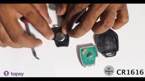 How to change battery on Subaru XV remote key