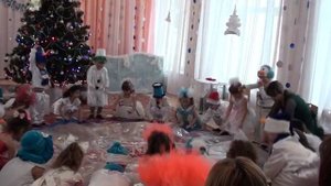 Танец со снежным покрывалом