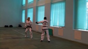 taekwon-do ITF training