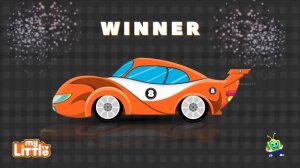 Police Car for Children - Kids Truck Videos - Police Vehicles for kids w Cars Garage