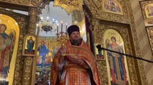 Проповедь отдания Праздника Пасхи!