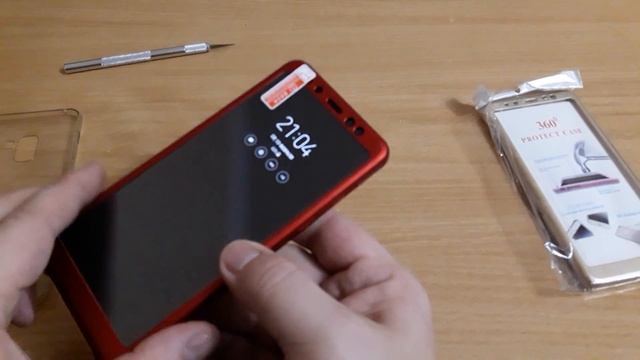 Чехол для SAMSUNG А8+ (360 градусов) смотреть онлайн