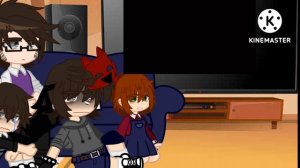 Past Aftons react to their future memes. // Elizabeth Afton // FNAF // Ørbs //