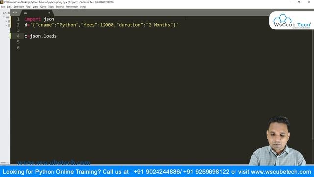 Tutorial for Converting JSON Data to Python Object | Python Tutorial
