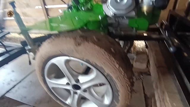 Проект - адаптер для мотоблока.