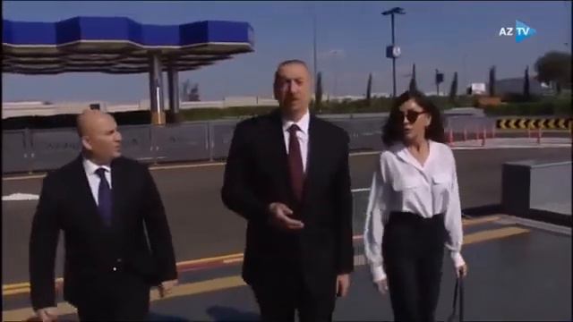 Ильхам Алиев и Мехрибан Алиева открыли Транспортный обменный центр «Кероглу» в Баку