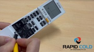 Mitsubishi Electric - Remote control time setting