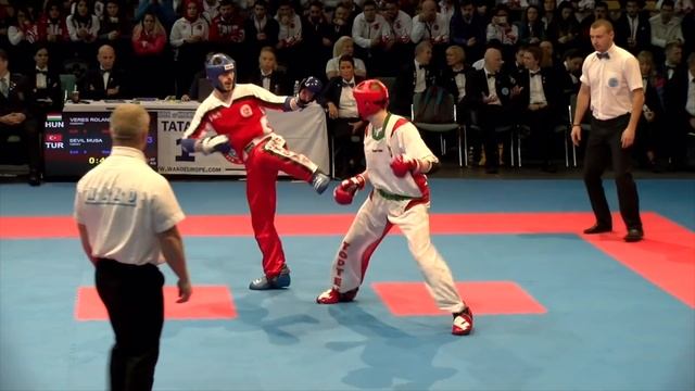 Roland Veres v Musa Sevil WAKO European Championships 2018 смотреть онлайн