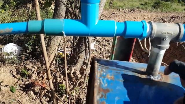 1 поднимаем воду с низу в верх без насоса и электричества смотреть онлайн