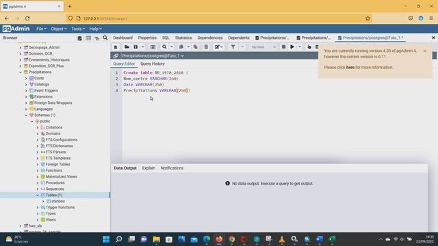 Postgresql - Importer fichier CSV