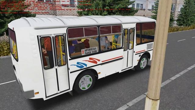 Покатушки по Мичурино, дернули с выходных. Автобус ПАЗ-32054-07. Маршрут 2 смотреть онлайн