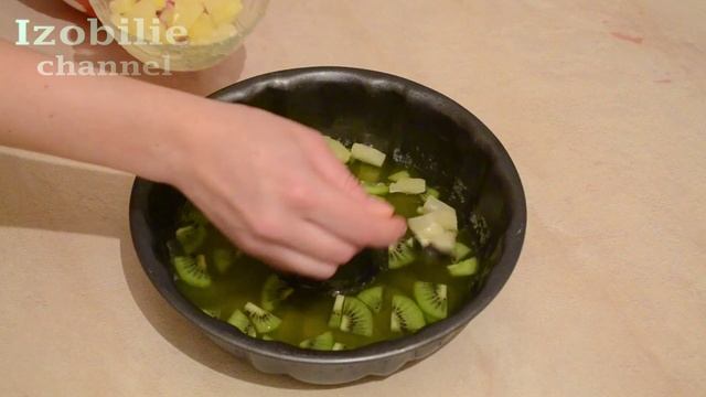 Как приготовить Желейный торт. Желейный торт.