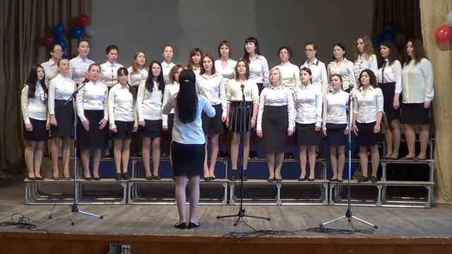 Хор студентов ТПК, экзамен 5 курса "Пути-дороги" смотреть онлайн