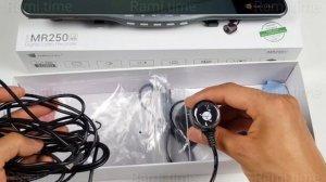 Navitel MR250 Двухканальный видеорегистратор-зеркало на Hyundai solaris