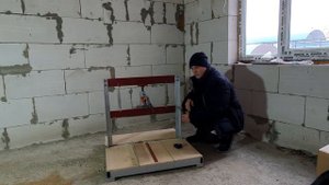 Гильотина для рубки газосиликатных блоков-это просто!!!