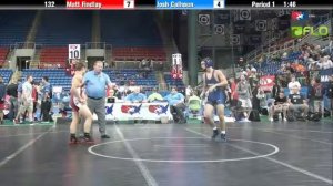 Junior 132 - Matt Findlay (Utah) vs. Josh Calhoun (Florida)