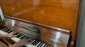 August Forster Upright piano. Пианино Август Ферстер.