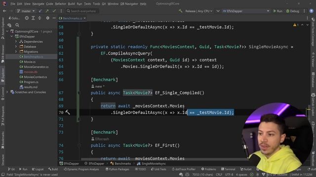 Making Entity Framework Core As Fast As Dapper смотреть онлайн