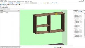 Проектируем модель небольшой кухни в Базис Мебельщик для заказа и сборки своими