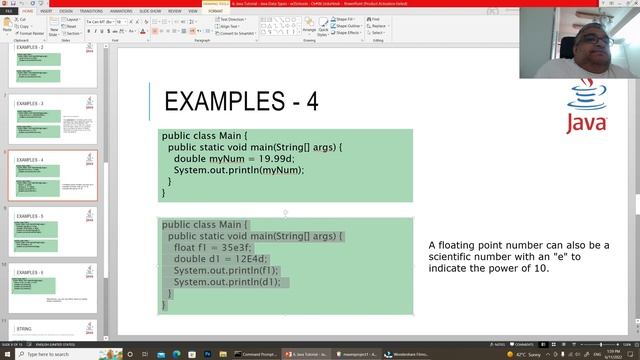 Java Tutorial -  Java DataTypes w3Schools Ch#06 Urdu Hindi