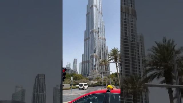 Height Of Burj Khalifa / Worlds Tallest Building / #dubai #burjkhalifa #trending #shorts #uae #vide