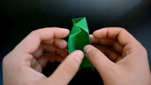 Origami: Minecraft Creeper / Rastejador