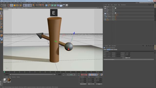 3 Ways To Move An Object To Another Object In Cinema 4D смотреть онлайн