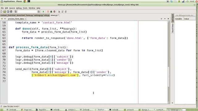 Python Django tutorial 19 - Using the Form Wizard смотреть онлайн